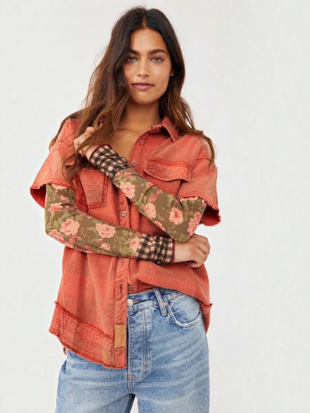 Free People Flower Fields Twofer Size Large NWT